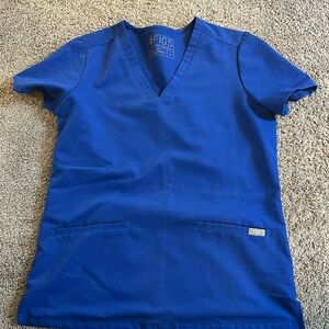 Figs winning Blue Scrub Top